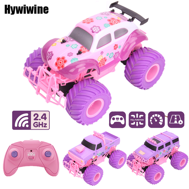 Kids Toys Xmas - Roze RC Auto Elektrische Aandrijving Off-Road