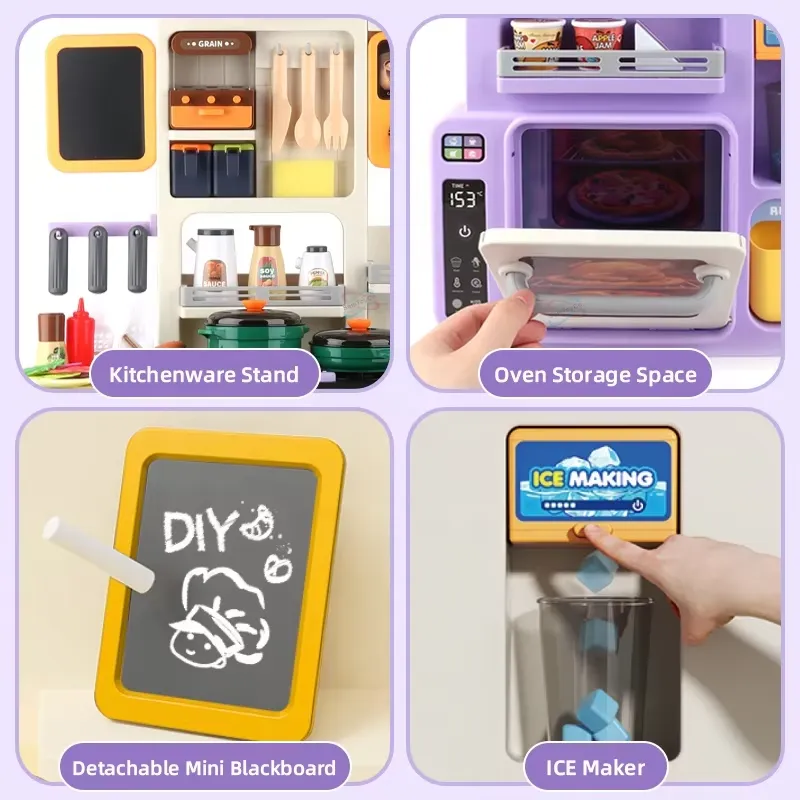 90cm Grote Speelkeuken voor Ki - Kids Toys Kitchen Set recensie en prijs