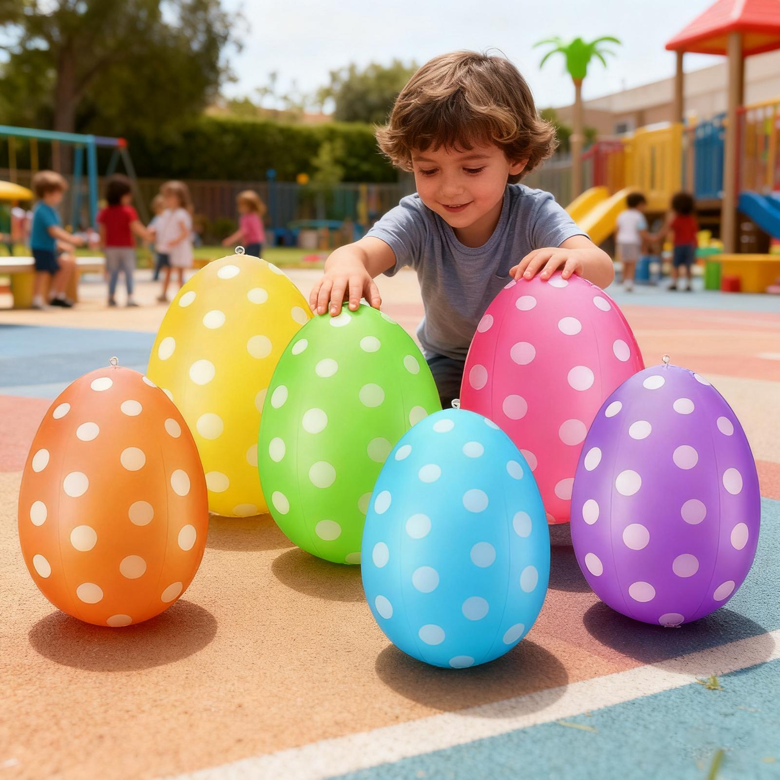 Opblaasbare Paaseieren 6 stks/ - Kids Yard Toys recensie en prijs