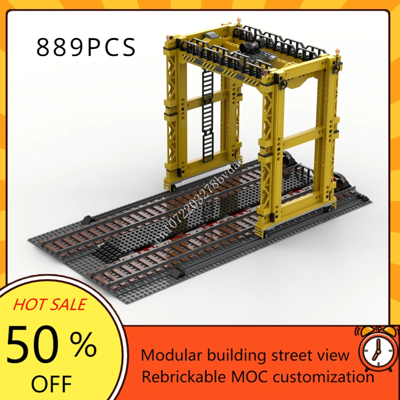 889PCS Spoorweg Overbelastings - Kids Toys Xmas recensie en prijs