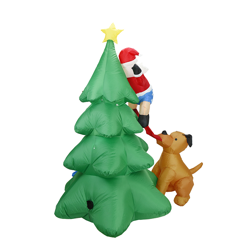 6,5ft Opblaasbare Kerstman met - Kids Yard Toys recensie en prijs