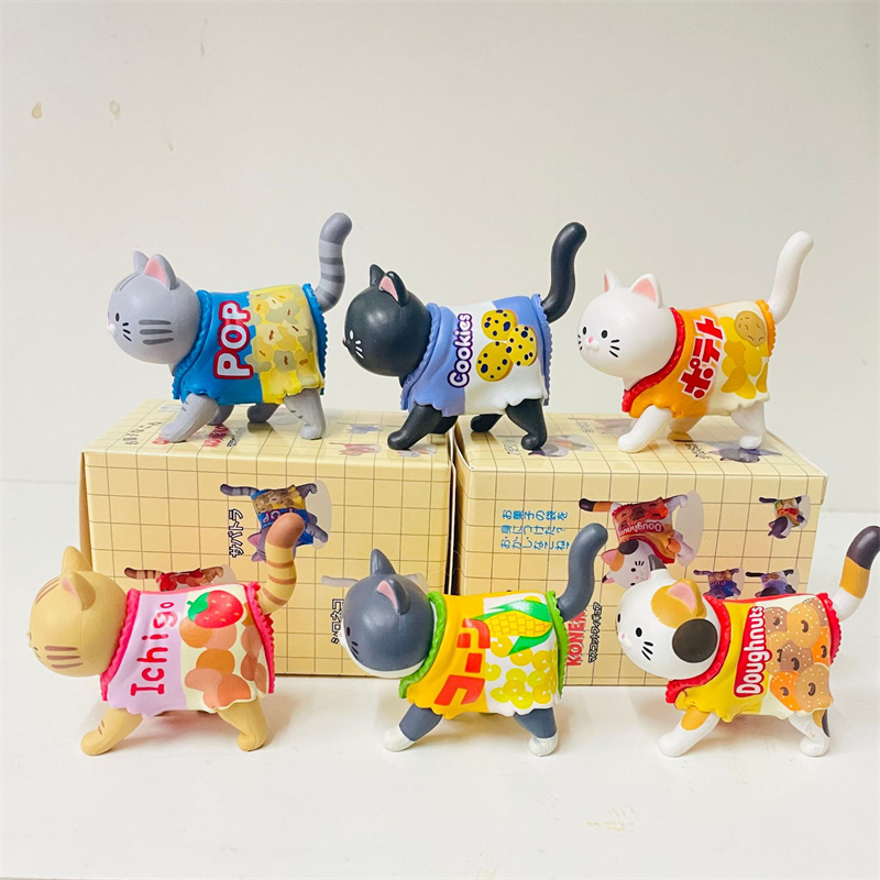 Schattige kattenfiguurtjes in  - Kids Toys Xmas recensie en prijs