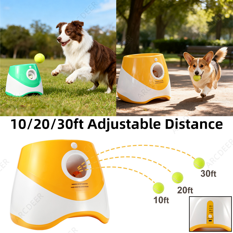 Oplaadbare automatische balwer - Catapult Launcher Toy recensie en prijs