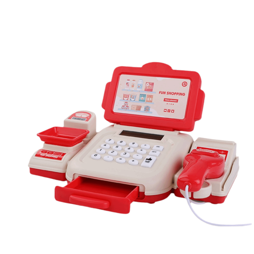Puzzelsimulatie Supermarkt Kas - Toy Cash Register recensie en prijs